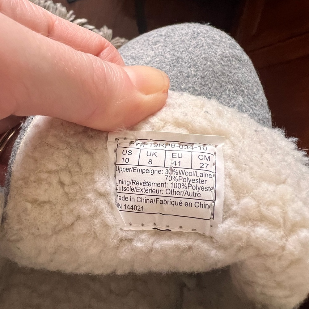 Pendleton Caravan Slippers Wool Washable Sherpa L… - image 7